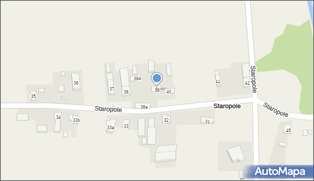 Staropole, Staropole, 39, mapa Staropole