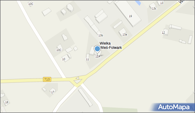 Starostwo Szadek, Starostwo Szadek, 11A, mapa Starostwo Szadek