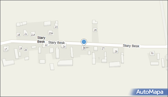 Stary Besk, Stary Besk, 25, mapa Stary Besk