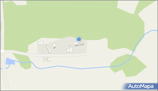Stary Błeszyn, Stary Błeszyn, 29B, mapa Stary Błeszyn