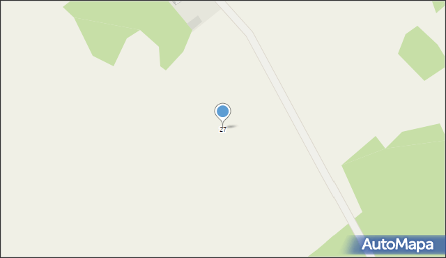 Stary Borowiec, Stary Borowiec, 27, mapa Stary Borowiec