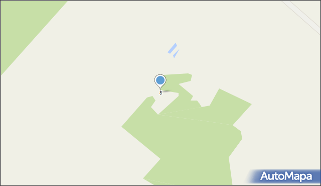 Stary Borowiec, Stary Borowiec, 8, mapa Stary Borowiec