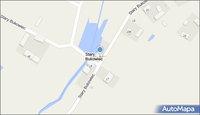 Stary Bukowiec, Stary Bukowiec, 18a, mapa Stary Bukowiec