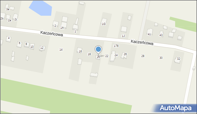 Stary Dziebałtów, Stary Dziebałtów, 174, mapa Stary Dziebałtów