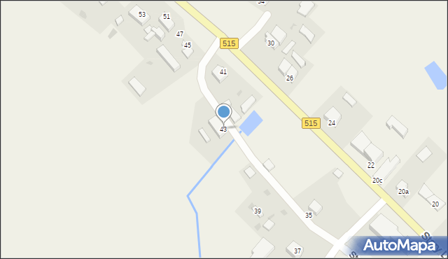 Stary Dzierzgoń, Stary Dzierzgoń, 43, mapa Stary Dzierzgoń