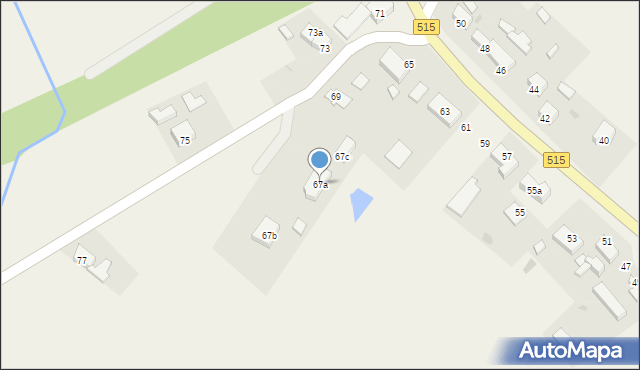 Stary Dzierzgoń, Stary Dzierzgoń, 67a, mapa Stary Dzierzgoń