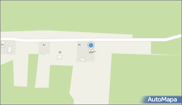Stary Franciszków, Stary Franciszków, 66A, mapa Stary Franciszków