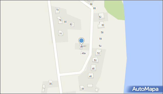 Stary Gieląd, Stary Gieląd, 49, mapa Stary Gieląd