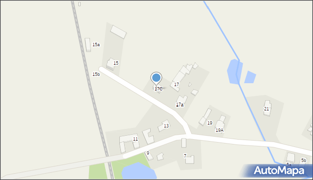 Stary Grodków, Stary Grodków, 17b, mapa Stary Grodków