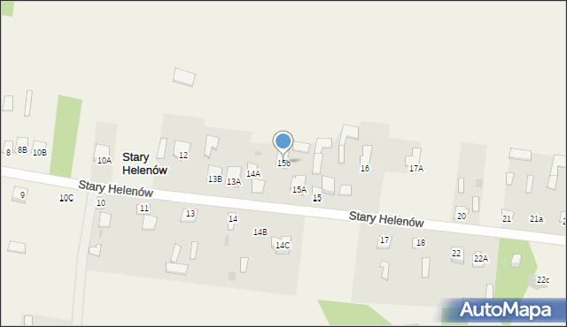 Stary Helenów, Stary Helenów, 15b, mapa Stary Helenów