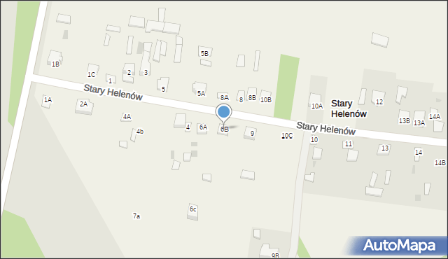 Stary Helenów, Stary Helenów, 6B, mapa Stary Helenów