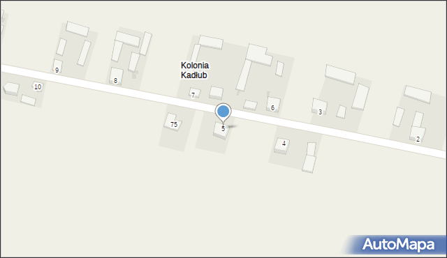 Stary Kadłub, Stary Kadłub, 5, mapa Stary Kadłub