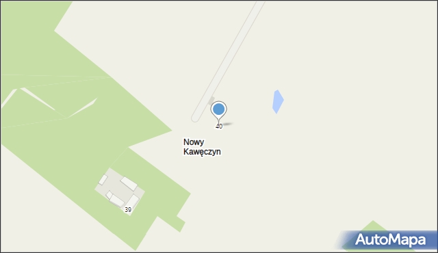 Stary Kawęczyn, Stary Kawęczyn, 40, mapa Stary Kawęczyn