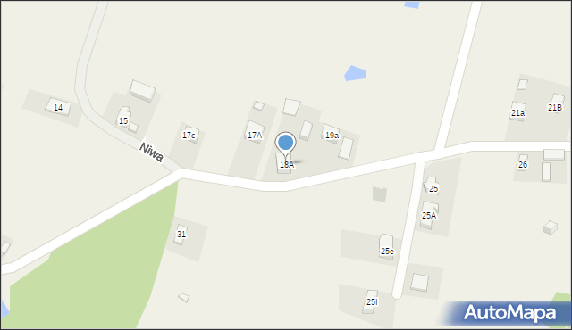 Stary Kiączyn, Stary Kiączyn, 18A, mapa Stary Kiączyn