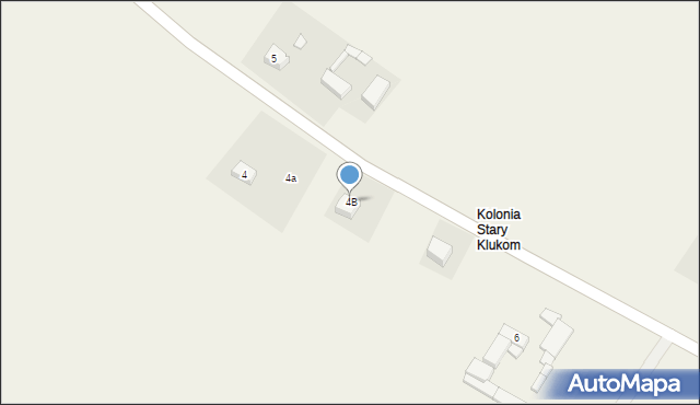 Stary Klukom, Stary Klukom, 4B, mapa Stary Klukom