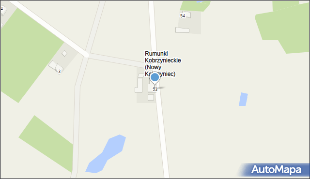 Stary Kobrzyniec, Stary Kobrzyniec, 53, mapa Stary Kobrzyniec