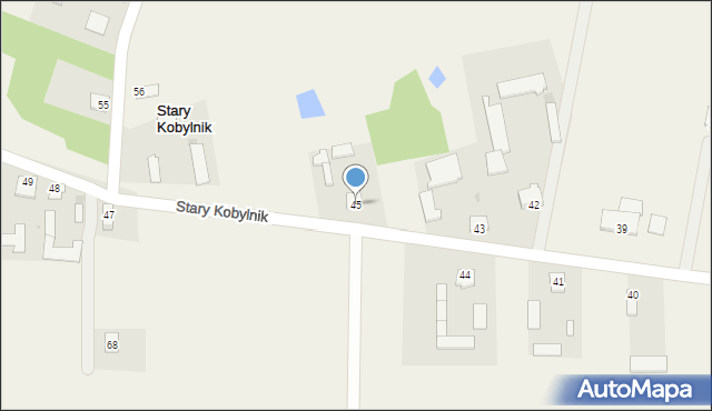 Stary Kobylnik, Stary Kobylnik, 45, mapa Stary Kobylnik