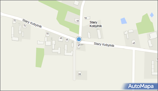 Stary Kobylnik, Stary Kobylnik, 47, mapa Stary Kobylnik