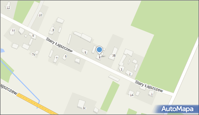 Stary Łajszczew, Stary Łajszczew, 4, mapa Stary Łajszczew