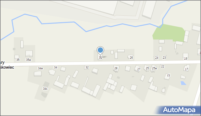 Stary Laskowiec, Stary Laskowiec, 29, mapa Stary Laskowiec