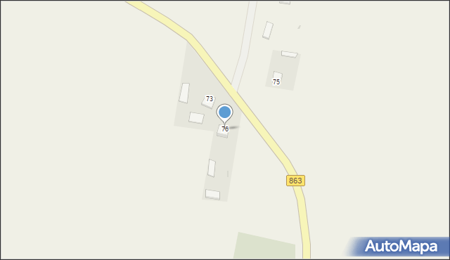 Stary Lubliniec, Stary Lubliniec, 76, mapa Stary Lubliniec
