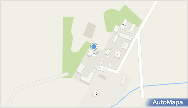 Stary Mystkówiec, Stary Mystkówiec, 58, mapa Stary Mystkówiec