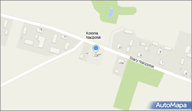 Stary Nacpolsk, Stary Nacpolsk, 11a, mapa Stary Nacpolsk