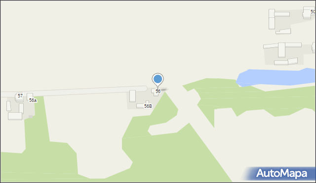 Stary Pożóg, Stary Pożóg, 56, mapa Stary Pożóg