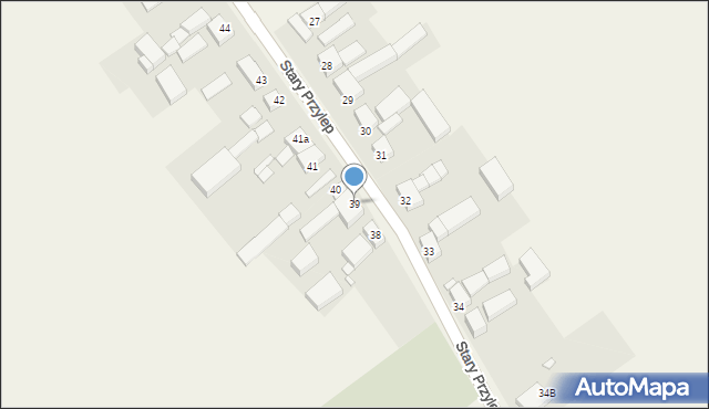 Stary Przylep, Stary Przylep, 39, mapa Stary Przylep