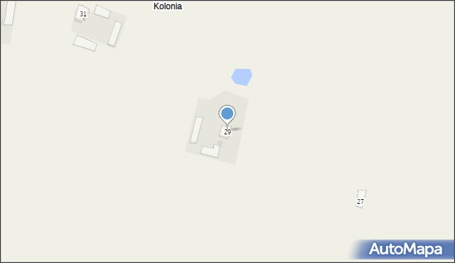 Stary Radziejów Kolonia, Stary Radziejów Kolonia, 29, mapa Stary Radziejów Kolonia