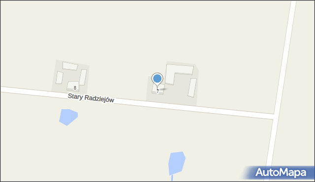 Stary Radziejów Kolonia, Stary Radziejów Kolonia, 7, mapa Stary Radziejów Kolonia