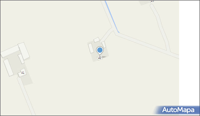 Stary Turobin, Stary Turobin, 42, mapa Stary Turobin