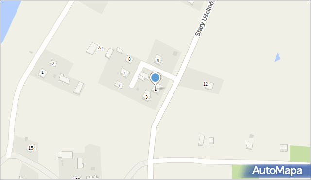 Stary Uścimów, Stary Uścimów, 4, mapa Stary Uścimów
