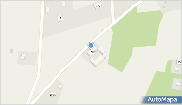 Stary Waliszów, Stary Waliszów, 159, mapa Stary Waliszów