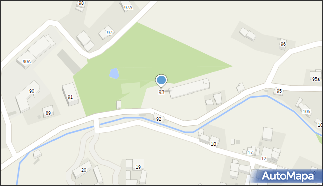 Stary Waliszów, Stary Waliszów, 93, mapa Stary Waliszów