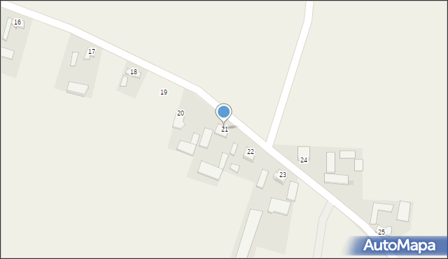 Stary Węgrzynów, Stary Węgrzynów, 21, mapa Stary Węgrzynów