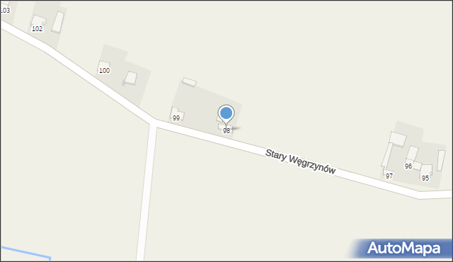 Stary Węgrzynów, Stary Węgrzynów, 98, mapa Stary Węgrzynów