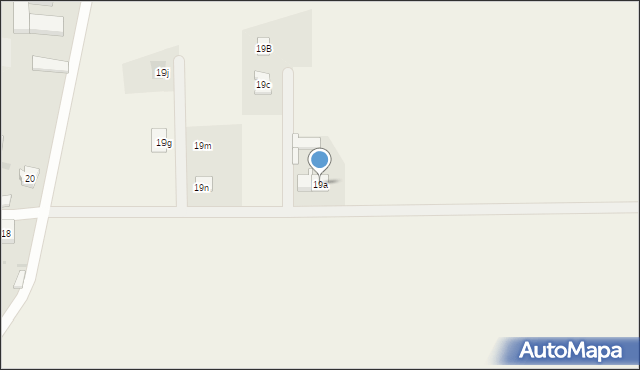 Stary Widzim, Stary Widzim, 19a, mapa Stary Widzim