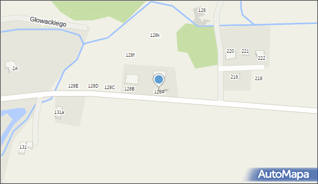 Stary Wielisław, Stary Wielisław, 128A, mapa Stary Wielisław