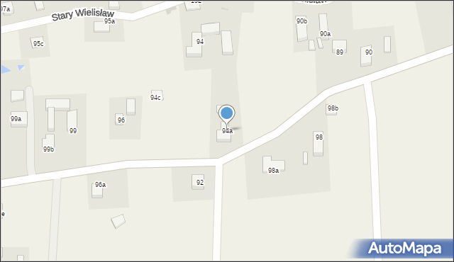 Stary Wielisław, Stary Wielisław, 94a, mapa Stary Wielisław