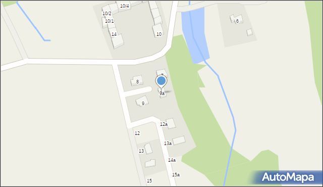 Stary Wielisław, Stary Wielisław, 9a, mapa Stary Wielisław