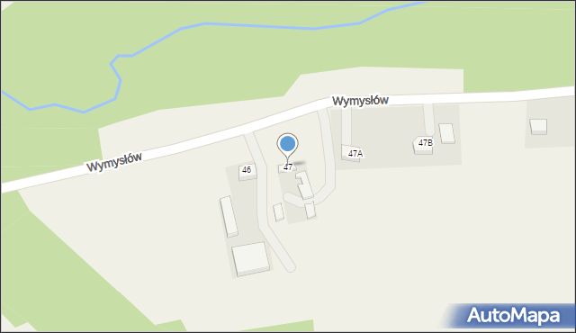 Stary Wylezin, Stary Wylezin, 47, mapa Stary Wylezin