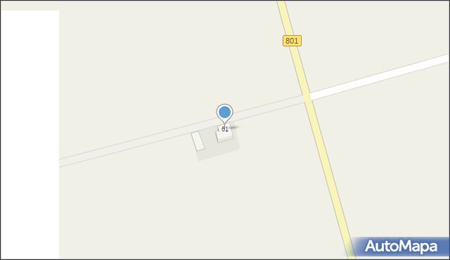 Stary Zambrzyków, Stary Zambrzyków, 61, mapa Stary Zambrzyków