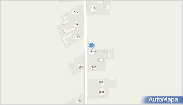 Stary Zamość, Stary Zamość, 161, mapa Stary Zamość