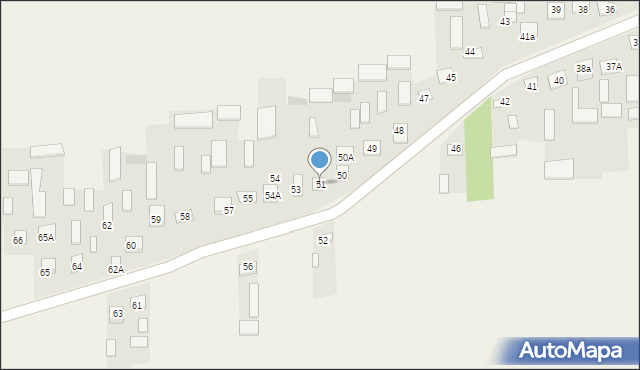 Stary Zamość, Stary Zamość, 51, mapa Stary Zamość