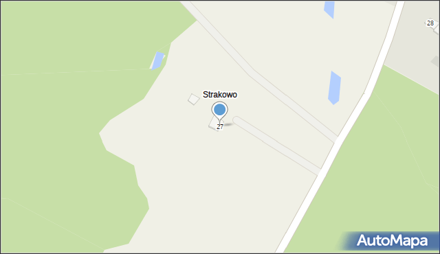 Starzykowo, Starzykowo, 27, mapa Starzykowo