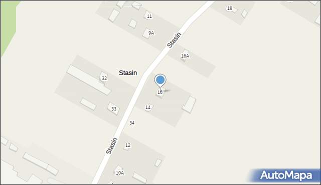 Stasin, Stasin, 16, mapa Stasin