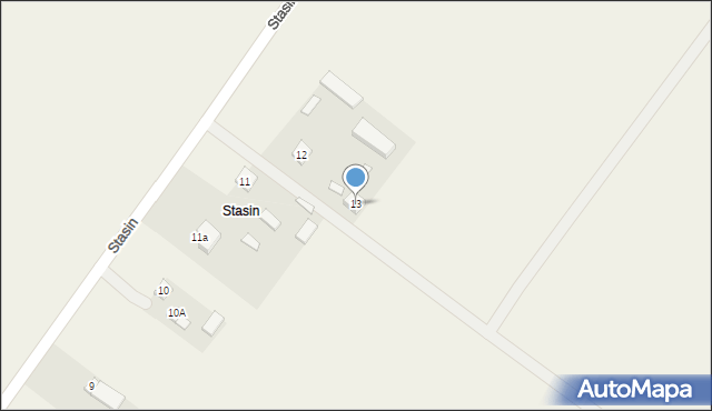 Stasin, Stasin, 13, mapa Stasin