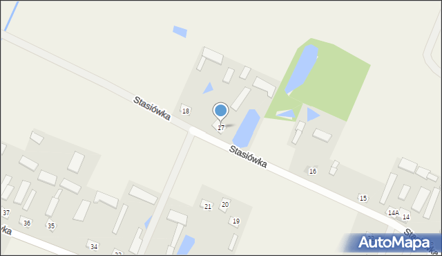 Stasiówka, Stasiówka, 17, mapa Stasiówka