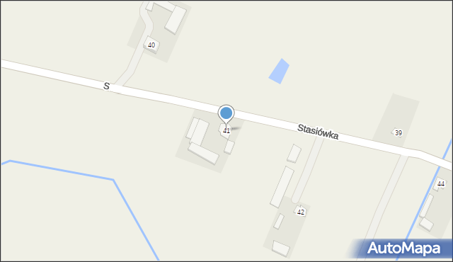 Stasiówka, Stasiówka, 41, mapa Stasiówka